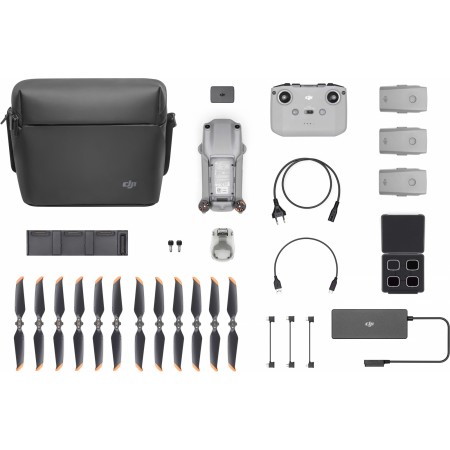 Квадрокоптер Dji AIR 2S Fly More Combo 8Gb 20Mpix 5.4K WiFi GPS ГЛОНАСС ПДУ серый