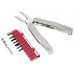 Мультитул Victorinox SwissTool Spirit X (3.0235.L) 105мм 35функц. мини-отвертка/штопор/набор бит/чехол кожаный серебристый подар.коробка