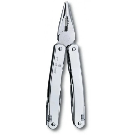 Мультитул Victorinox SwissTool Spirit X Plus Ratchet (3.0236.L) 105мм 36функц. чехол кожаный серебристый подар.коробка