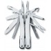 Мультитул Victorinox SwissTool Spirit X Plus Ratchet (3.0236.L) 105мм 36функц. чехол кожаный серебристый подар.коробка