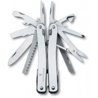 Мультитул Victorinox SwissTool Spirit X Plus Ratchet (3.0236.N) 105мм 36функц. чехол нейлоновый серебристый подар.коробка