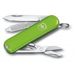 Нож перочинный Victorinox Classic Smashed Avocado (0.6223.43G) 58мм 7функц. карт.коробка