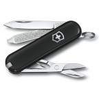 Нож перочинный Victorinox Classic Dark Illusion (0.6223.3G) 58мм 7функц. черный карт.коробка