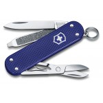 Нож перочинный Victorinox Classic Night Dive (0.6221.222G) 58мм 5функц. синий карт.коробка