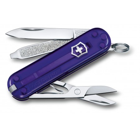 Нож перочинный Victorinox Classic Persian Indigo (0.6223.T29G) 58мм 7функц. карт.коробка