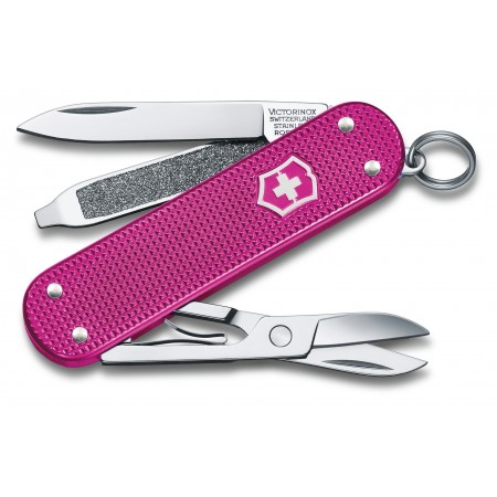 Нож перочинный Victorinox Classic Flamingo Party (0.6221.251G) 58мм 5функц. карт.коробка