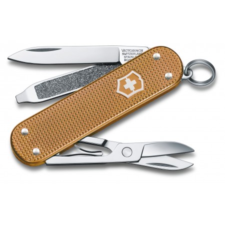 Нож перочинный Victorinox Classic Wet Sand (0.6221.255G) 58мм 5функц. карт.коробка