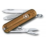 Нож перочинный Victorinox Classic Chocolate Fugde (0.6223.T55G) 58мм 7функц. карт.коробка