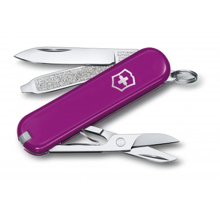 Нож перочинный Victorinox Classic Tasty Grape (0.6223.52B1) 58мм 7функц. блистер