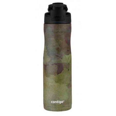 Термос-бутылка Contigo Couture Chill 0.72л. черный/зеленый (2127885)