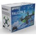 Квадрокоптер Hiper Falcon X ПДУ черный/зеленый