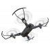 Квадрокоптер Hiper HQC-0031 Paladin FPV 0.3Mpix 480р WiFi ПДУ черный/серый