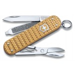 Нож перочинный Victorinox Classic Precious Alox (0.6221.408G) 58мм 5функц. золотистый подар.коробка