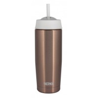 Термостакан для напитков Thermos TS-403 0.47л. кофейный/белый картонная коробка (157560)