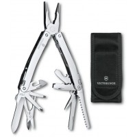 Мультитул Victorinox SwissTool Spirit MX (3.0224.MN) 105мм 24функц. чехол нейлоновый серебристый подар.коробка