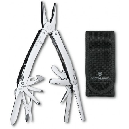 Мультитул Victorinox SwissTool Spirit MX (3.0224.MN) 105мм 24функц. чехол нейлоновый серебристый подар.коробка