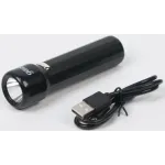 Фонарь ручной Gauss GFL202 черный 1Вт лам.:светодиод. (GF202)