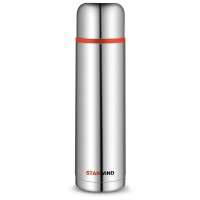 Термос Starwind 10-1000 1л. серебристый/красный картонная коробка
