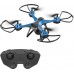 Квадрокоптер Hiper Breeze FPV 480р WiFi ПДУ черный
