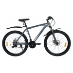 Велосипед Digma Modern горный (подростк.) рам.:16" кол.:26" серый 15кг (MODERN-26/16-AL-S-DGY)