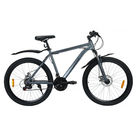 Велосипед Digma Modern горный (подростк.) рам.:16" кол.:26" серый 15кг (MODERN-26/16-AL-S-DGY)