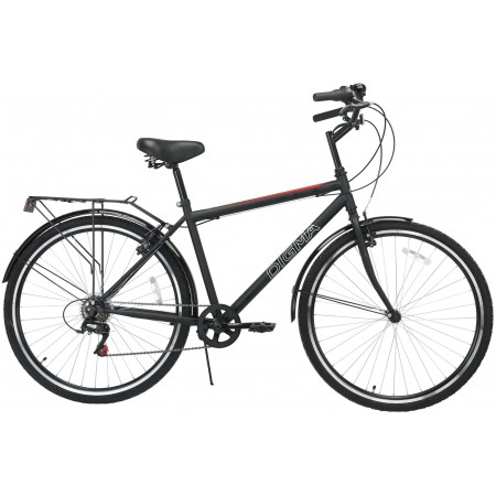 Велосипед Digma Prosperity городской рам.:19" кол.:28" черный 15.5кг (PROSPERITY-28-ST-R-BK)