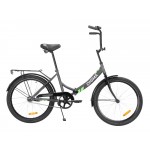 Велосипед Digma Acrobat городской (подростк.) складной рам.:16" кол.:24" серый 13.8кг (ACROBAT-24/16-ST-R-DGY)