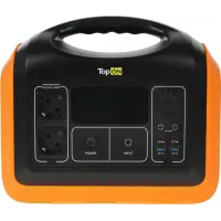 Электростанция портативная TopON TOP-X1200 310000mAh 10A QC3.0/PD3.0 4xUSB черный/оранжевый (103258)