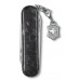 Нож перочинный Victorinox Classic Brilliant Carbon (0.6221.90) 58мм 5функц. черный/серебристый подар.коробка
