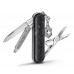 Нож перочинный Victorinox Classic Brilliant Carbon (0.6221.90) 58мм 5функц. черный/серебристый подар.коробка