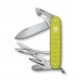 Нож перочинный Victorinox Pioneer X (0.8231.L23) 93мм 9функц. желтый подар.коробка