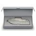Нож перочинный Victorinox Evoke Alox (0.9415.D26) 136мм 5функц. серебристый подар.коробка