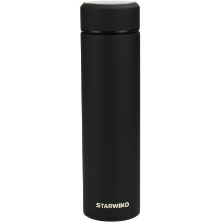 Термос Starwind 22-500 0.45л. черный картонная коробка