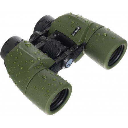 Бинокль Levenhuk 10-10x 40мм Army 10x40 зеленый (81932)