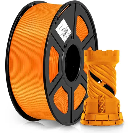 Пластик для принтера 3D Cactus CS-3D-PLA-1KG-ORANGE PLA d1.75мм 1кг L330м 1цв.