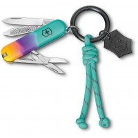 Нож перочинный Victorinox Classic SD Sydney Style (0.6223.E222) 58мм 7функц. бирюзовый подар.коробка