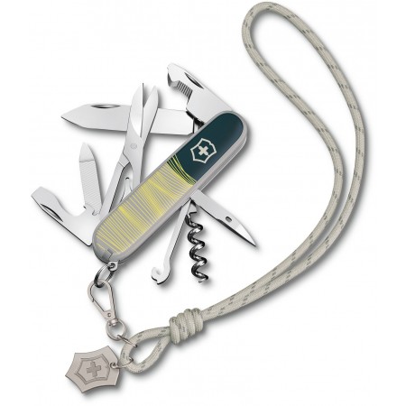 Нож перочинный Victorinox Companion New York Style (1.3909.E223) 91мм 16функц. зеленый с чехлом подар.коробка