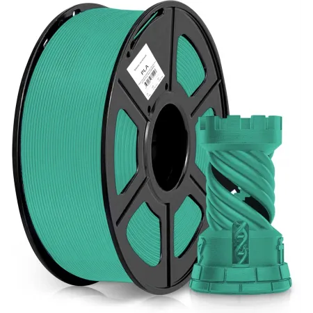 Пластик для принтера 3D Cactus CS-3D-PLA-1KG-DARKGN PLA d1.75мм 1кг L326м 1цв.