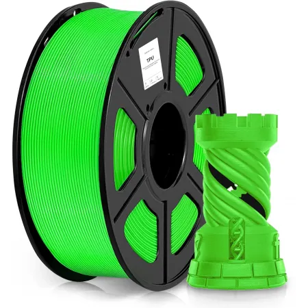 Пластик для принтера 3D Cactus CS-3D-TPU-0.8KG-GREEN TPU d1.75мм 0.8кг 1цв.
