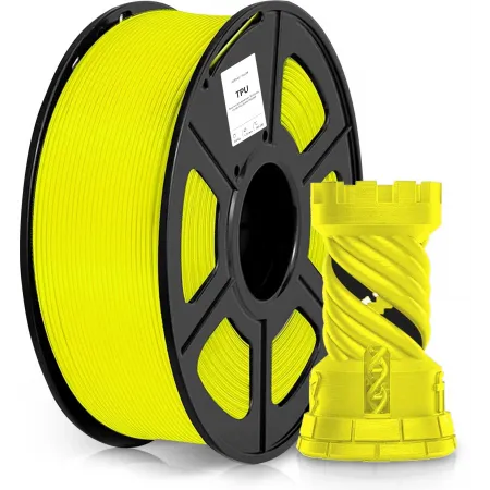 Пластик для принтера 3D Cactus CS-3D-TPU-0.8KG-YELLOW TPU d1.75мм 0.8кг 1цв.