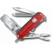 Нож перочинный Victorinox @work (4.6235.TG32B1) 58мм 8функц. красный полупрозрачный