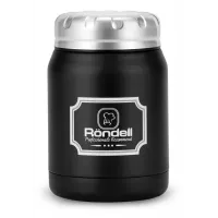 Термос для напитков/еды Rondell Picnic RDS-942 0.5л. черный картонная коробка