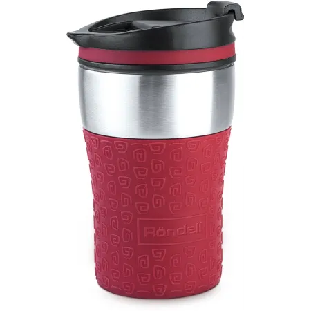 Термокружка для напитков Rondell The Morning Red RDS-1163 0.26л. красный картонная коробка