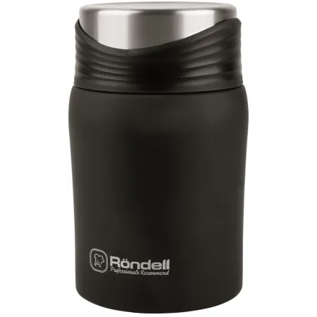 Термос для еды Rondell Walzer RDS-1303 0.7л. черный картонная коробка