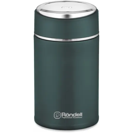 Термос для еды Rondell Aventura RDS-1660 0.7л. морская волна с чехлом картонная коробка