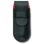 Чехол Victorinox (4.0636) нат.кожа петля черный/красный