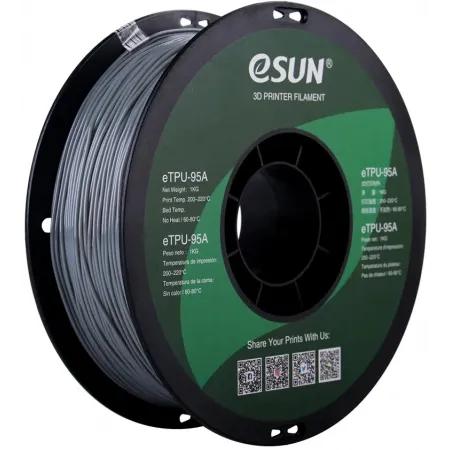 Пластик для принтера 3D Esun eTPU-95A175H1 TPU d1.75мм 1кг 1цв.