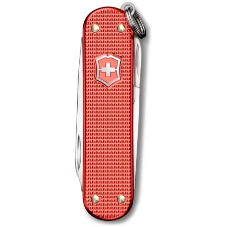 Нож перочинный Victorinox Classic SD Alox LE 2025 Stone Red (0.6221.L25) 58мм 5функц. красный подар.коробка