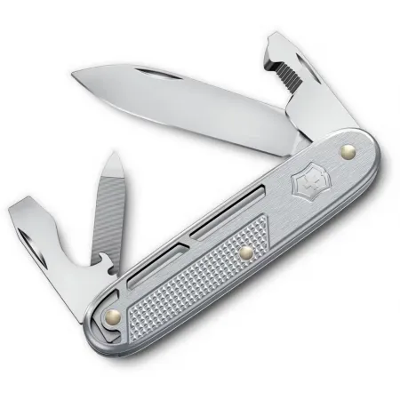 Нож перочинный Victorinox Synergy Alox (0.8216.26) 93мм 9функц. серебристый