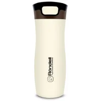 Термокружка для напитков Rondell Latte RDS-496 0.4л. бежевый картонная коробка